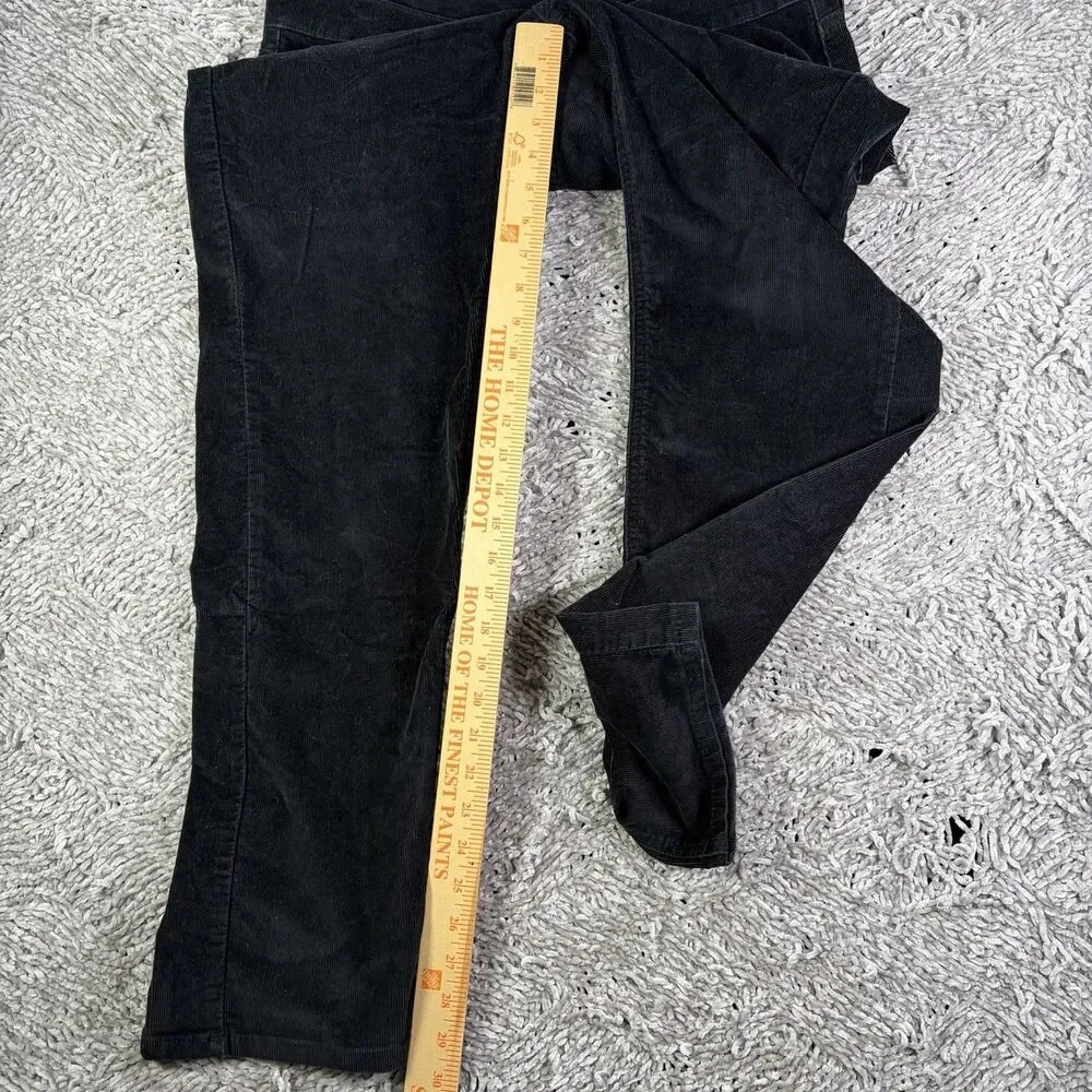 Levis 505 Corduroy Pants Mens 34x32 Black Preppy Chino Business Casual Textured